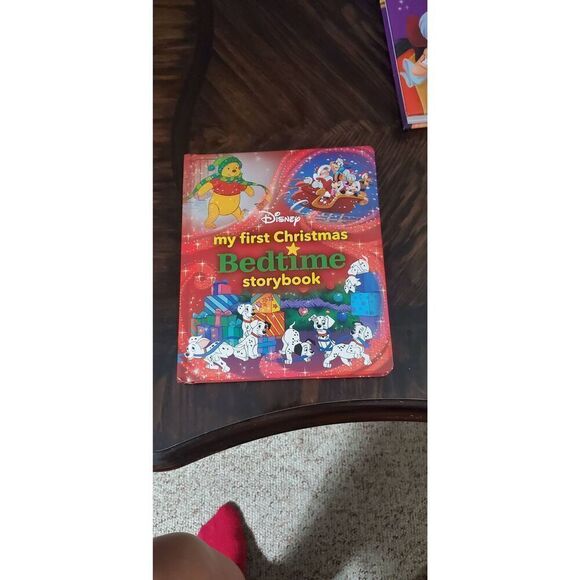 NEW DISNEY MY FIRST CHRISTMAS BEDTIME STORYBOOK - Picture 1 of 4